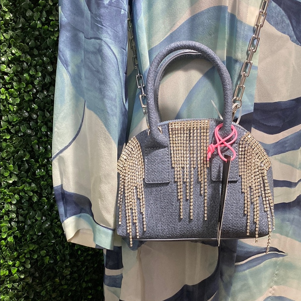 Like dreams denim crossbody NWT